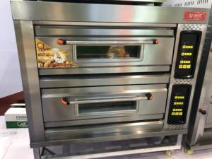 Horno Eléctrico de Dos Niveles y Cuatro Bandejas para Panadería, Equipo de Horneado, Venta al por Mayor en China, Horno Eléctrico para <span class=keywords><strong>Restaurante</strong></span> - Product Image 5