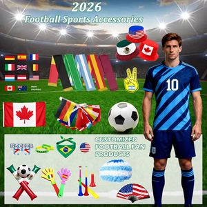 2026 World Custom All Country Fans Souvenir Sports Soccer Set Football Sunglasses Scarf T-Shirt Set Promotional Business Gifts
