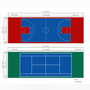 Court de tennis extérieur + terrain de basket - Product Image 5