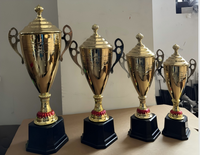 2025Wenzhou DM Trophy Usine Vente directe Médailles de trophées en métal de haute qualité et Plaques en bois Impression UV Technique plaquée