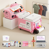 Printer DTF 13" Baru M1630Pro Penggoyang Bubuk Otomatis Mode Liburan Anti-Macet Sirkulasi Tinta Putih XP600 Tunggal Portabel untuk Kaos