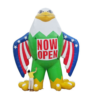 Ballon publicitaire géant en forme d'<span class=keywords><strong>aigle</strong></span>, drapeau patriotique, en PVC, pour utilisation en intérieur/extérieur - Product Image 1