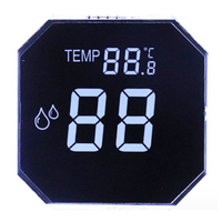Segment personnalisé TN STN Panneau LCD pour compteur LCD avec tension Courant Température Puissance Caractères et Segments