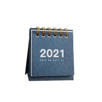 Mini desktop di calendario 2021 calendario bobina di libro per ufficio set