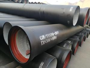 Giá nhà máy Epoxy sơn gang cống ống K9 đen ống gang dẻo cho cấp nước - Product Image 3