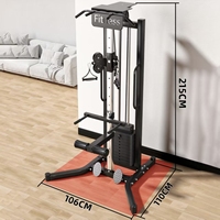 Machine à câbles pour la remise en forme à domicile, équipement de gym multifonctionnel pour la maison, station d'entraînement de force pour tout le corps
