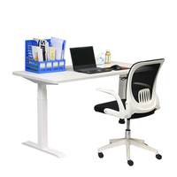 Bureau d'étude électrique ergonomique moderne à hauteur réglable, bureau debout pour le travail à domicile, mobilier de bureau