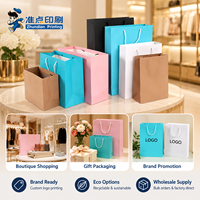 Sacs de courses en papier personnalisés imprimés, sacs de courses en kraft avec logo imprimé et sacs imprimés