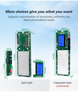 Mạch tích hợp BMS thông minh TDT 24V 48V 100A 150A 200A, mạch bảo vệ pin Lithium Lifepo4, cân bằng BMS, dịch vụ <span class=keywords><strong>PCB</strong></span> PCBA - Product Image 2