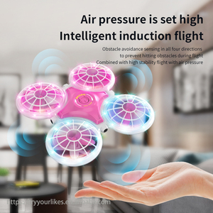 EPT Remote Control Quadcopter Drone Altitude Hold 4 <strong>Axis</strong> Aircraft Featuring Throwing Function UFO Spinners <strong>Flying</strong> Toy Plane - Product Image 2