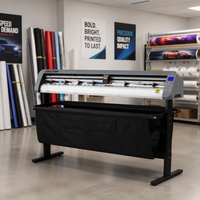 Nieuwste ontwerp Momo TH1600 vinylcutterplotter dubbele kop auto sticker geïmporteerde mes 1550mm snijbreedte