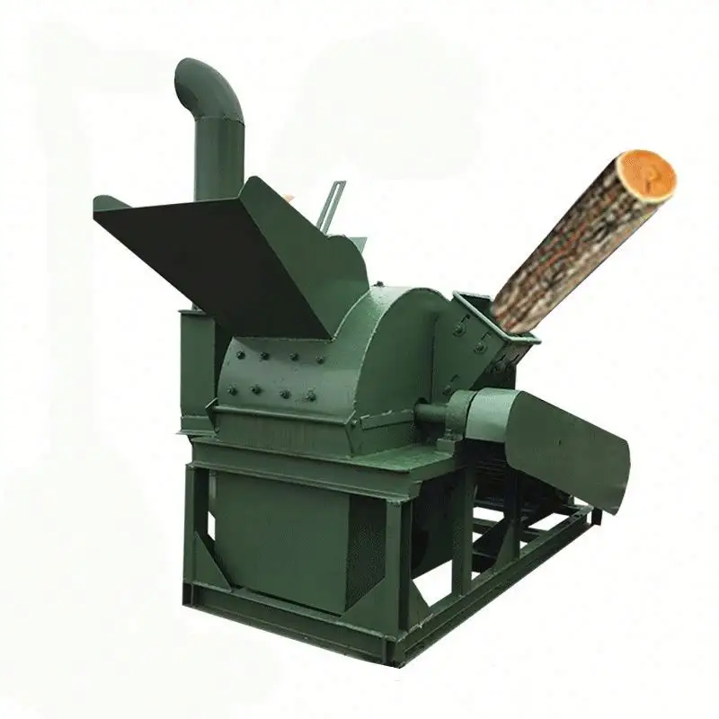 Hot sale electric/diesel wood crusher wood hammer mill wood pellet mill corn cob crusher with dust collector