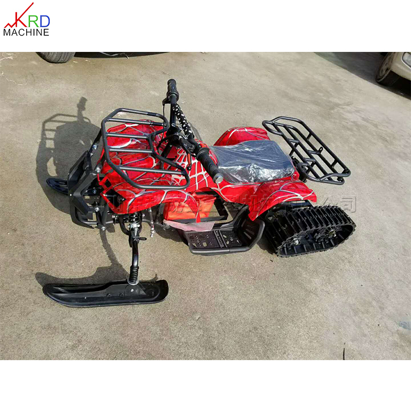 Electric Gasoline Snowmobile Snowscoot Ski Snow
