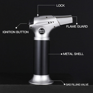 Briquet à gaz <span class=keywords><strong>butane</strong></span> de style moderne de haute qualité <span class=keywords><strong>901</strong></span> Powered, pour crème brûlée, cuisine - Product Image 4