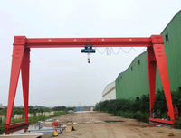 Grue portique monopoutre portable pour extérieur avec moteur, capacité 70 tonnes, télécommande