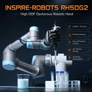 Mano Robótica Inspire Serie RH5DG2, Capacidad de Carga 30 kg, con Respuesta Táctil, para Manipulación Robótica, Compatible con UR Cobot - Product Image 5