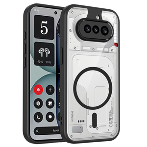 <span class=keywords><strong>Funda</strong></span> Transparente con Parte Trasera de Acrílico para Carga Inalámbrica para <span class=keywords><strong>Nothing</strong></span> <span class=keywords><strong>Phone</strong></span> 4A PRO, <span class=keywords><strong>Nothing</strong></span> <span class=keywords><strong>Phone</strong></span> 3, 3A Lite, CMF <span class=keywords><strong>Phone</strong></span> 2 PRO 5G - Product Image 1