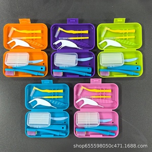 Kit orthodontique : <span class=keywords><strong>Brosse</strong></span> à dents, <span class=keywords><strong>Brosse</strong></span> interdentaire, Fil <span class=keywords><strong>dentaire</strong></span>, Dissolvant d'<span class=keywords><strong>appareil</strong></span> orthodontique, <span class=keywords><strong>Brosse</strong></span> pour espaces interdentaires - Product Image 4