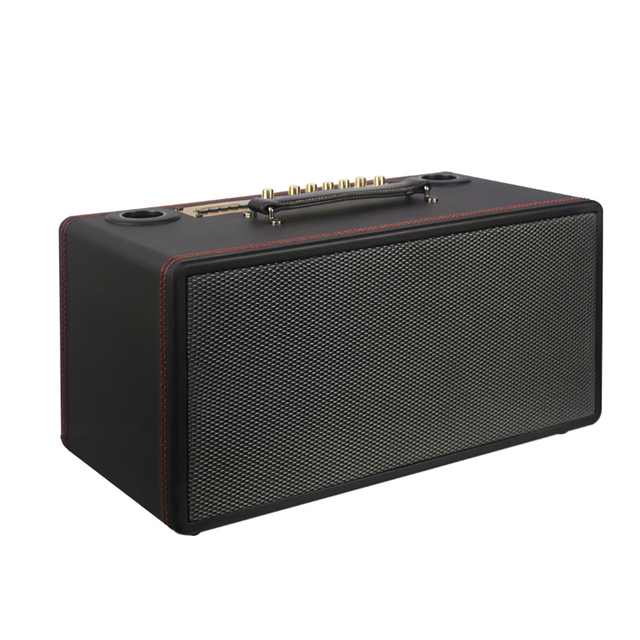 6.5-inch Outdoor Wireless Speaker With Mic Dj Karaoke Rechargeable Speakers Support Usb Tf Fm
