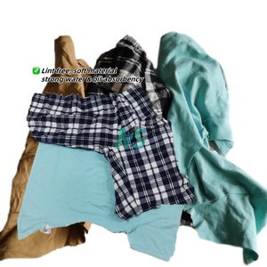 High Absorbency Stripe-Colored Cotton Industrial <b>Wiping</b> Cloth Bulk Sales for Workshop Industrial Rags - Product Image 5