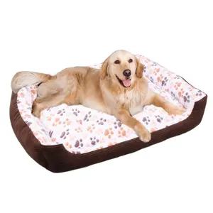 Dezhu Pets Pad For Large Dogs Washable Sofa Memory Foam Dog Bed Pet Scratching Nest Toy Cat Bed House Pet Beds For Dogs