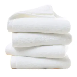 Authentic Hotel and Spa 4 pieces Turkish Cotton Solid White Bath Towel 27x 54 inches towel