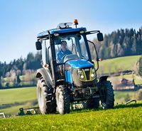 Roda traktor EPA sertifikat traktor 75HP TB754 di Amerika Utara AS Kanada Mesin Pertanian