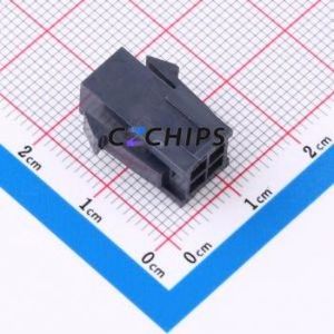 430200410 Housing (Wire-to-Board / Wire-to-Wire) P=3mm Connector 2x2P 3mm Micro-Fit (MX 3.0) 3mm - Product Image 1