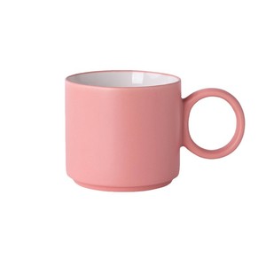 Mug en céramique avec poignée ronde, finition mate, couleur unie, tasse à café ou à lait, cadeau, logo personnalisé, tasse individuelle - Product Image 3
