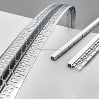 Vente en gros usine : Profilés LED flexibles modernes en aluminium pour cloisons sèches, encastrables et pliables, pour villas et hôtels