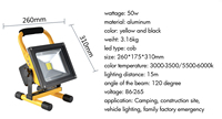Prix d'usine bon marché Led Flood Light Projecteur Réflecteur Led Flood Lamp Rgb Délai de livraison rapide