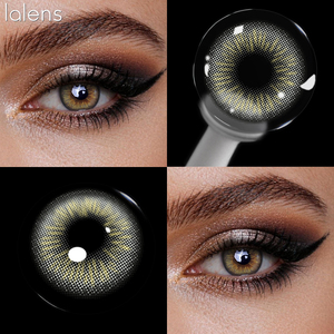 Wholesale Korean <strong>Soft</strong> Colored <strong>Contact</strong> <strong>Lenses</strong> Cheap <strong>Lens</strong> Set Lentillas De Colores for Makeup &amp; Party Wear Plano &amp; -1.00 to -8.00 - Product Image 2