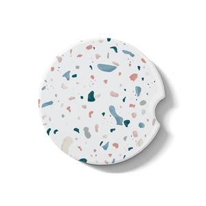 Nuevos productos Personalizar posavasos de tierra de diatomeas absorbentes de agua y antiescaldado con logotipos - Product Image 5