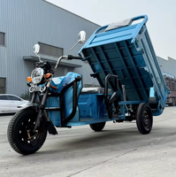 Tricycle cargo électrique grande capacité 1500W, grande benne, vente en gros usine, moto électrique à 3 roues, vélo cargo électrique