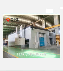 Fabricante de China BZB cabina de pulverización de pintura industrial personalizada cabina de pintura de tanque para pulverización de pintura de tren - Product Image 6