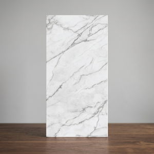 Brilon Grey 600x1200mm Polished Marble Look Glazed Porcelain Floor And Wall <b>Tiles</b> - Product Image 4