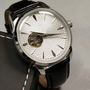 <strong>Cocktail</strong> <strong>Watch</strong> Series Skeletonized Fully Automatic Mechanical Waterproof Men's Wristwatch Power Reserve Pointer Stainless Steel - Product Image 1