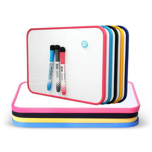 Factory Direct <b>A4</b> Custom Plastic Frame Small Mini <b>Whiteboard</b> Portable Dry Erase Lapboard Kids Writing & Drawing - Product Image 1