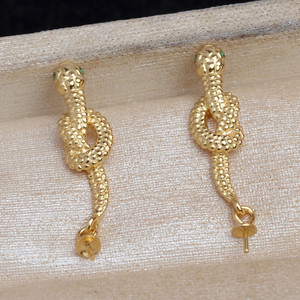 Composants de bijoux semi-finis en argent 925, 8-11, pour boucles d'oreilles en forme de cils, JG5914, accessoires de bricolage, perles, bijoux de couronne, composants de bijoux droits - Product Image 1