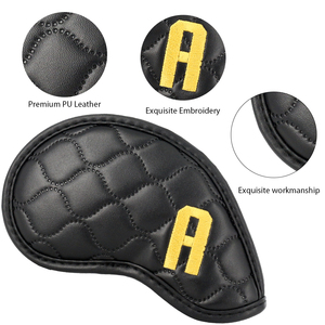 Juego de fundas de lujo para palos de golf, de cuero premium, para hombres - Product Image 2
