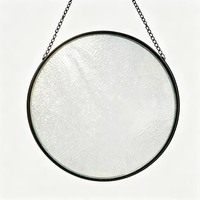Attrape-soleil en verre peint de 30 cm, design Art Déco, décoration de fenêtre, cadeau pour Noël et anniversaire, vente en gros