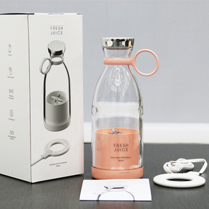 Vente chaude mélangeur de légumes 350ml fruits frais presse-agrumes mini mélangeurs portables usb rechargeable botella vaso licuadora portatil - Product Image 4