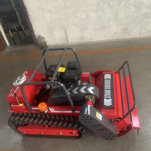 11Hp/12Hp/13Hp/16Hp Diesel Gasoline Flail Mower 80Cm 1M 1.2M Garden Hill Use Remote Control Lawn Mower Hammer Blades Mulcher