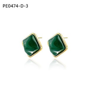 ต่างหูแฟชั่น PE0474 สำหรับผู้หญิง เครื่องประดับคุณภาพสูง - Product Image 3