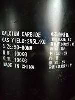 Pabrik Cina kalsium karbida CaC2 15-25mm dalam 100 kg drum besi