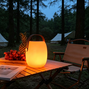 Rechargeable Portable Music Speaker <strong>Light</strong> LED Dimmable <strong>Table</strong> Lamp Voice Activated Home Lighting - Product Image 6
