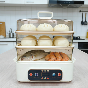 <span class=keywords><strong>Olla</strong></span> Eléctrica Multifunción Desmontable <span class=keywords><strong>de</strong></span> Calentamiento Rápido con <span class=keywords><strong>Vapor</strong></span>, <span class=keywords><strong>de</strong></span> Acero Inoxidable, para <span class=keywords><strong>Cocinar</strong></span> Mariscos, Verduras, Hot Pot y Vaporera <span class=keywords><strong>de</strong></span> Alimentos - Product Image 1