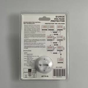 Protector de Sobretensión 220V con Pantalla Digital Ajustable KE-2166P Monofásico 10A 15A 16A 20A Protección para Refrigerador - Product Image 1