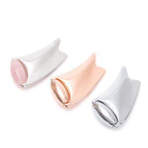 3D Roller <span class=keywords><strong>Jade</strong></span> Metal Gua Sha Board Logo Dispositif <span class=keywords><strong>de</strong></span> beauté imprimable Outil <span class=keywords><strong>de</strong></span> massage <span class=keywords><strong>Rouleau</strong></span>-Type Gua Sha - Product Image 1