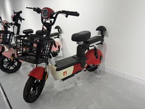Motocicleta Eléctrica sin Escobillas de 350W, 3 Velocidades, Neumático de Vacío de 14 Pulgadas, 2 Asientos, Pantalla LCD, Alta Velocidad, Electrónica, para Adultos - Product Image 2